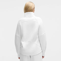 Colorado Avalanche lululemon Women's Long Scuba Oversized Half-Zip Funnel Neck - White
