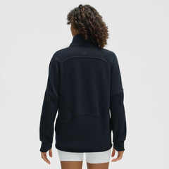 Toronto Maple Leafs lululemon Women's Long Scuba Oversized Half-Zip Funnel Neck - True Navy