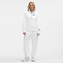 St. Louis Blues lululemon Women's Long Scuba Oversized Half-Zip Funnel Neck - White