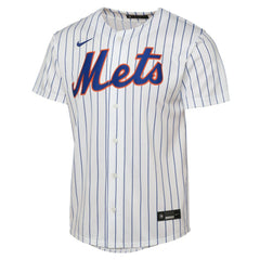 Francisco Lindor New York Mets Youth Home Replica Player Jersey White