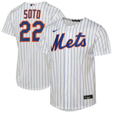 Juan Soto New York Mets Youth Home Replica Player Jersey White