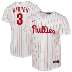 Bryce Harper Philadelphia Phillies Youth Home Replica Player Jersey White