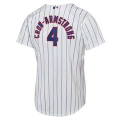 Pete Crow-Armstrong Chicago Cubs Youth Home Replica Player Jersey White
