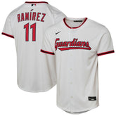 José Ramírez Cleveland Guardians Youth Home Replica Player Jersey White
