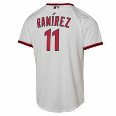 José Ramírez Cleveland Guardians Youth Home Replica Player Jersey White