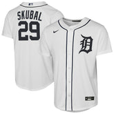 Tarik Skubal Detroit Tigers Youth Home Replica Player Jersey White