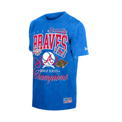 Atlanta Braves Mineral Wash T-Shirt Royal