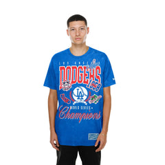 Los Angeles Dodgers Mineral Wash T-Shirt Royal