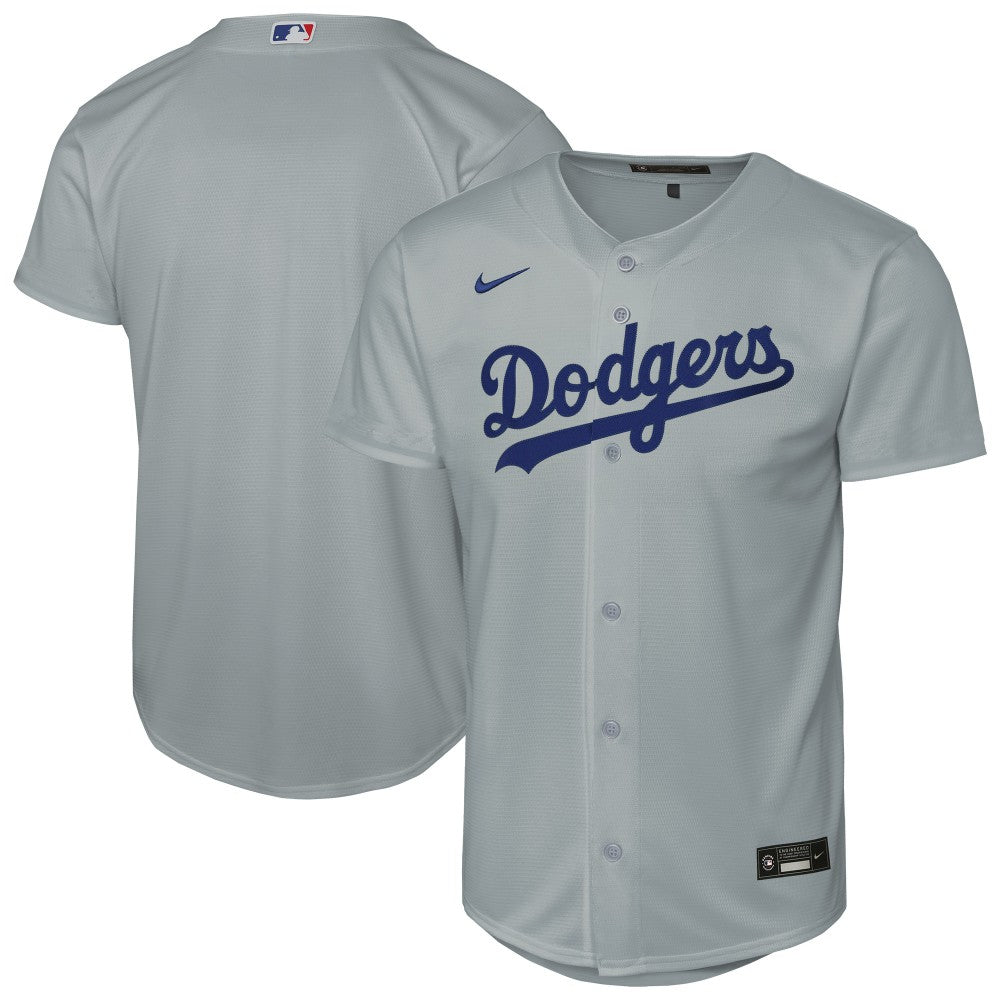 Los Angeles Dodgers Youth Alternate Replica Jersey Gray