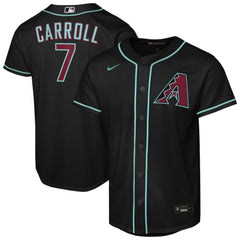 Corbin Carroll Arizona Diamondbacks Youth Alternate Replica Jersey Black