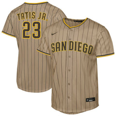 Fernando Tatis Jr. San Diego Padres Youth Alternate Replica Jersey Khaki