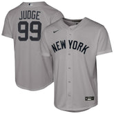 Aaron Judge New York Yankees Youth Road Replica Jersey Gray