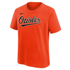 Jackson Holliday Baltimore Orioles Youth Name & Number T-Shirt Orange