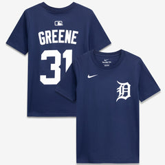 Riley Greene Detroit Tigers Youth Name & Number T-Shirt Navy