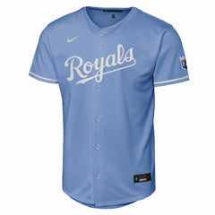 Kansas City Royals Youth Alternate Stadium Jersey Light Blue