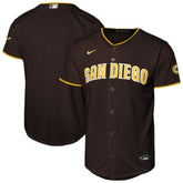 San Diego Padres Youth Home Stadium Jersey Brown