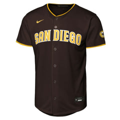 San Diego Padres Youth Home Stadium Jersey Brown