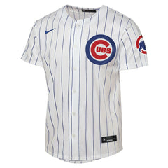 Chicago Cubs Youth Home Stadium Jersey White