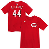 Elly De La Cruz Cincinnati Reds Preschool Name & Number T-Shirt Red