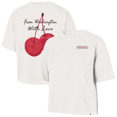 Washington Commanders '47 Women's Love Letter Reed City T-Shirt - Cream discount