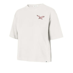 Philadelphia Eagles '47 Women's Love Letter Reed City T-Shirt - Cream discount