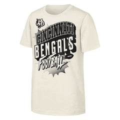 Cincinnati Bengals Outerstuff Youth Action Comic T-Shirt - Natural outlet