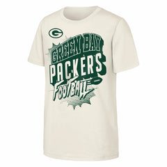 Green Bay Packers Outerstuff Youth Action Comic T-Shirt - Natural cheap