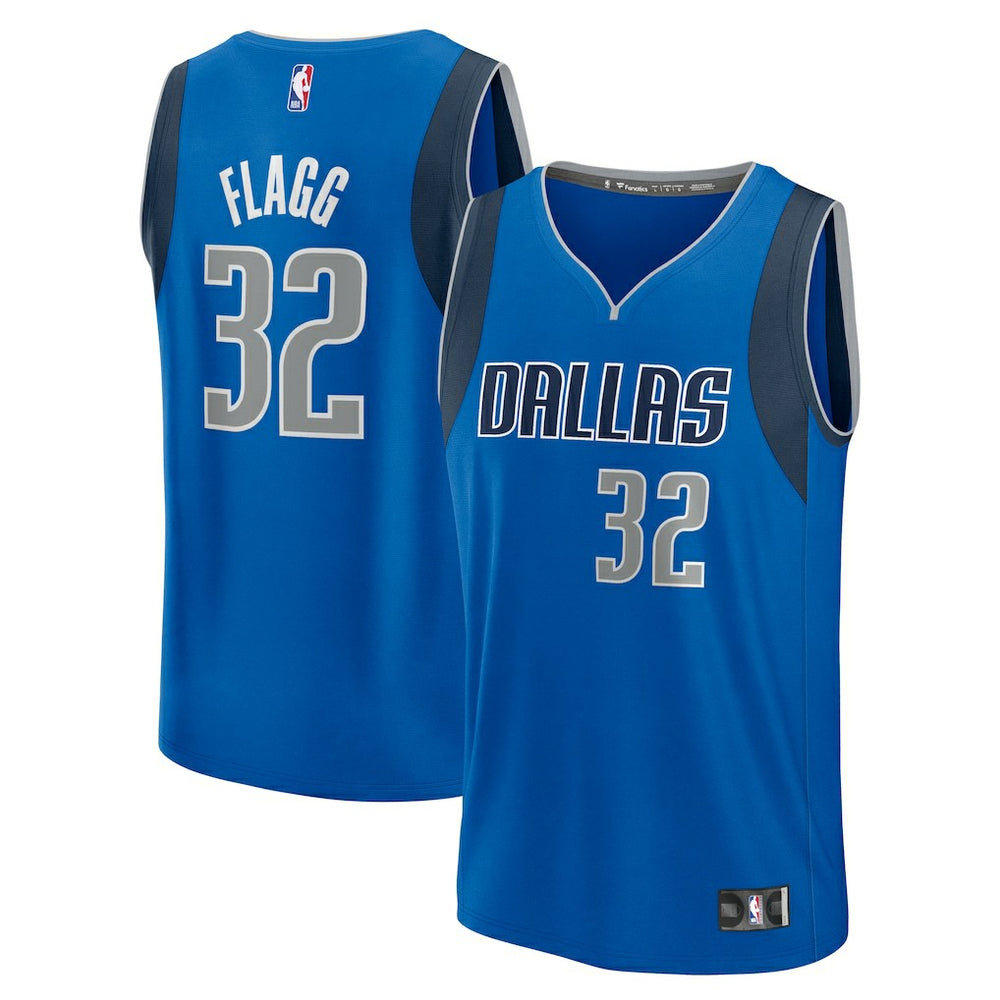 Cooper Flagg Dallas Mavericks 2025 NBA Draft First Round Pick Fast Break Replica Jersey sale - Icon Editi- Blue on sale
