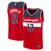 Tre Johnson III Washington Wizards Youth 2025 NBA Draft First Round Pick Fast Break Replica Jersey - Icon Edition - Red outlet