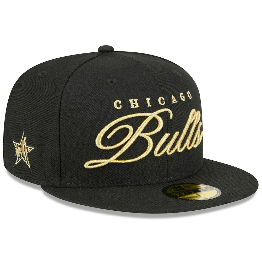 Chicago Bulls 2026 NBA All-Star Game Script 59FIFTY Fitted Hat - Black cheap