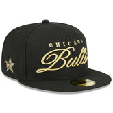 Chicago Bulls 2026 NBA All-Star Game Script 59FIFTY Fitted Hat - Black cheap
