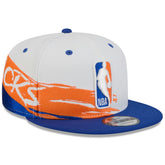 New York Knicks 2026 NBA All-Star Game Brushstroke 9FIFTY Snapback Hat - White/Blue outlet