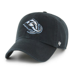 Utah Mammoth '47 Logo Clean Up Adjustable Hat - Black Hats
