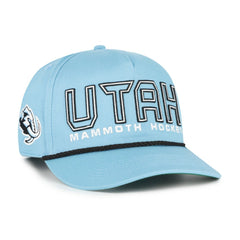 Utah Mammoth '47 Byline Hitch Adjustable Hat - Light Blue Hats