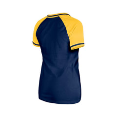 Milwaukee Brewers Women's Gameday V-Neck T-Shirt Navy
