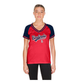St. Louis Cardinals Women's Gameday V-Neck T-Shirt Red