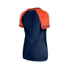 Detroit Tigers Women's Gameday V-Neck T-Shirt Navy