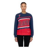 Philadelphia Phillies Women's Gameday Fleece Sweatshirt Red/Navy
