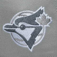 Toronto Blue Jays Cooperstown Thunderstorm Head Coach Pro-Crown Adjustable Hat Gray