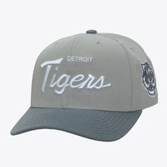 Detroit Tigers Thunderstorm Head Coach Pro-Crown Adjustable Hat Gray