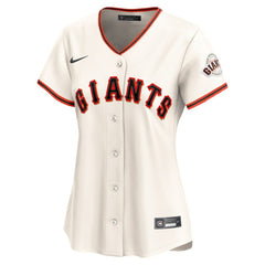 Rafael Devers San Francisco Giants Women's Home Limited Player Jersey Cream