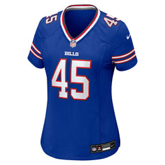 Shaq Thompson Buffalo Bills Women's Team Game Jersey - Royal for sale