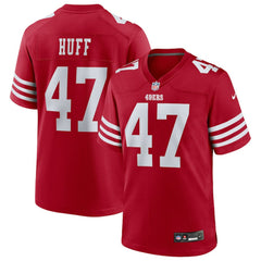 Bryce Huff San Francisco 49ers Team Game Jersey - Scarlet cheap