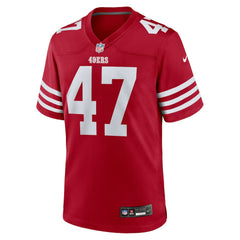Bryce Huff San Francisco 49ers Team Game Jersey - Scarlet cheap