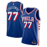 V. J. Edgecombe Philadelphia 76ers Unisex 2025 NBA Draft First Round Pick Swingman Jersey - Icon Edition - Royal shop