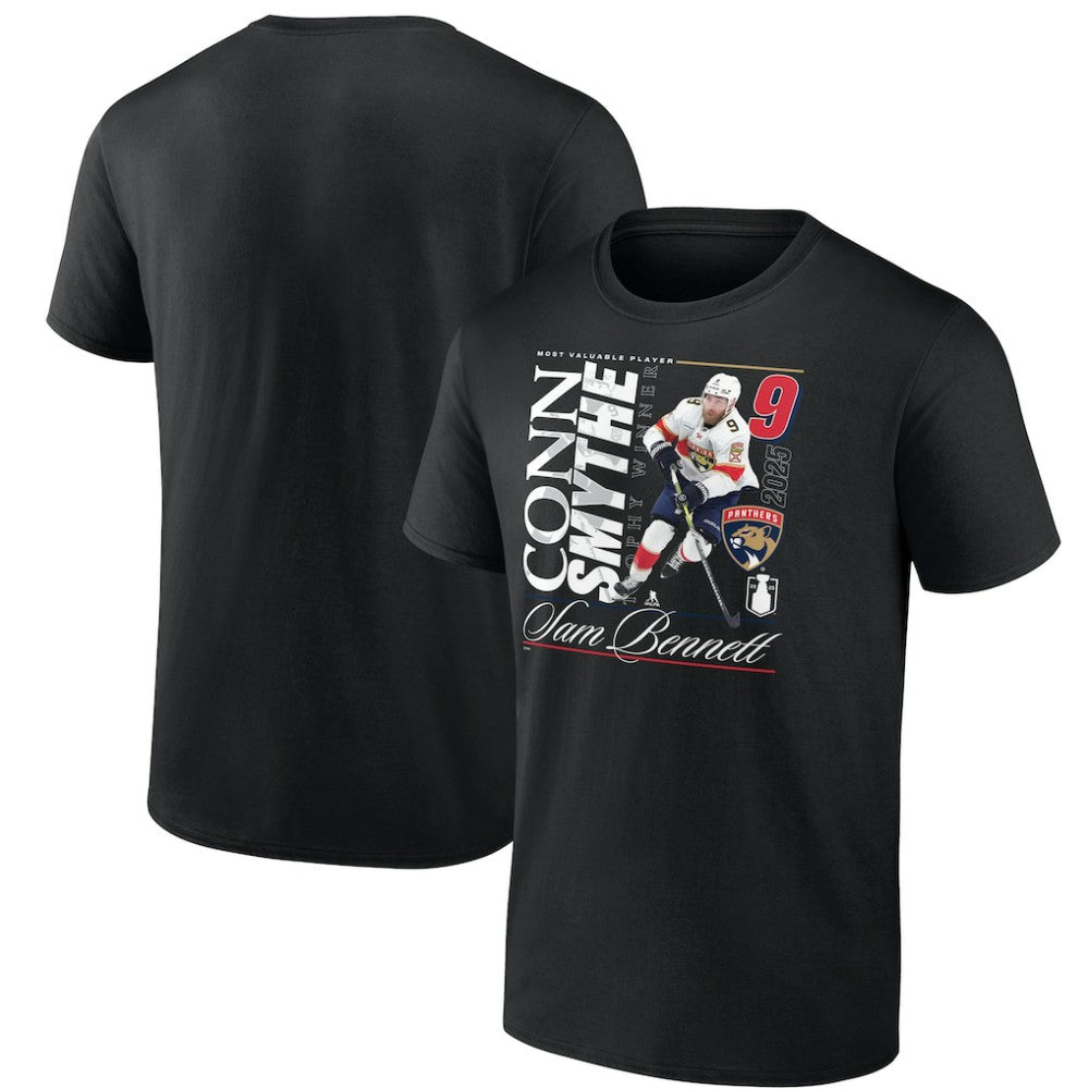 Sam Bennett Florida Panthers 2025 Conn Smythe Winner T-Shirt - Black T-shirts