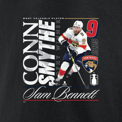 Sam Bennett Florida Panthers 2025 Conn Smythe Winner T-Shirt - Black T-shirts