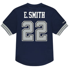 Emmitt Smith Dallas Cowboys Retired Player Name & Number Mesh T-Shirt - Navy sale
