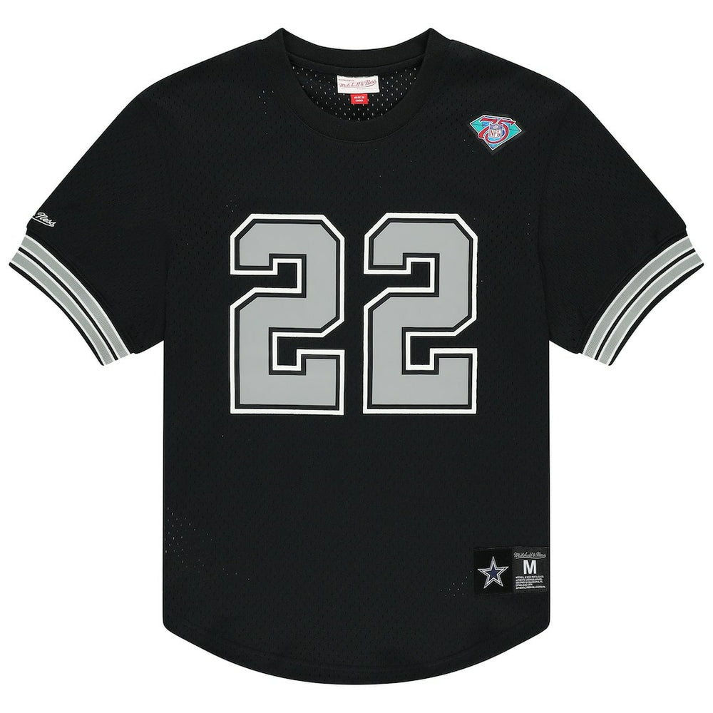 Emmitt Smith Dallas Cowboys Retired Player Name & Number Mesh Top - Black online