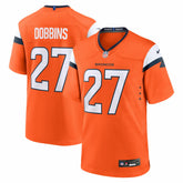 J.K. Dobbins Denver Broncos Team Game Jersey - Orange online